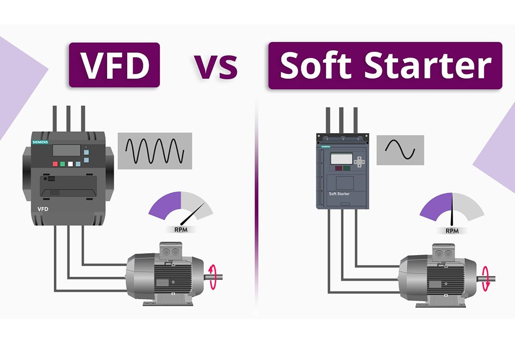 Difference Between a Soft Starter and a VFD l Schneider Electric